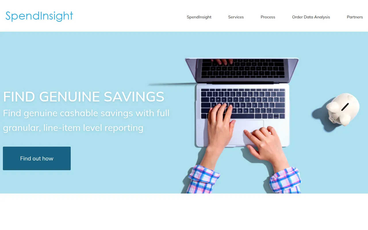 spendinsight software interface screenshot