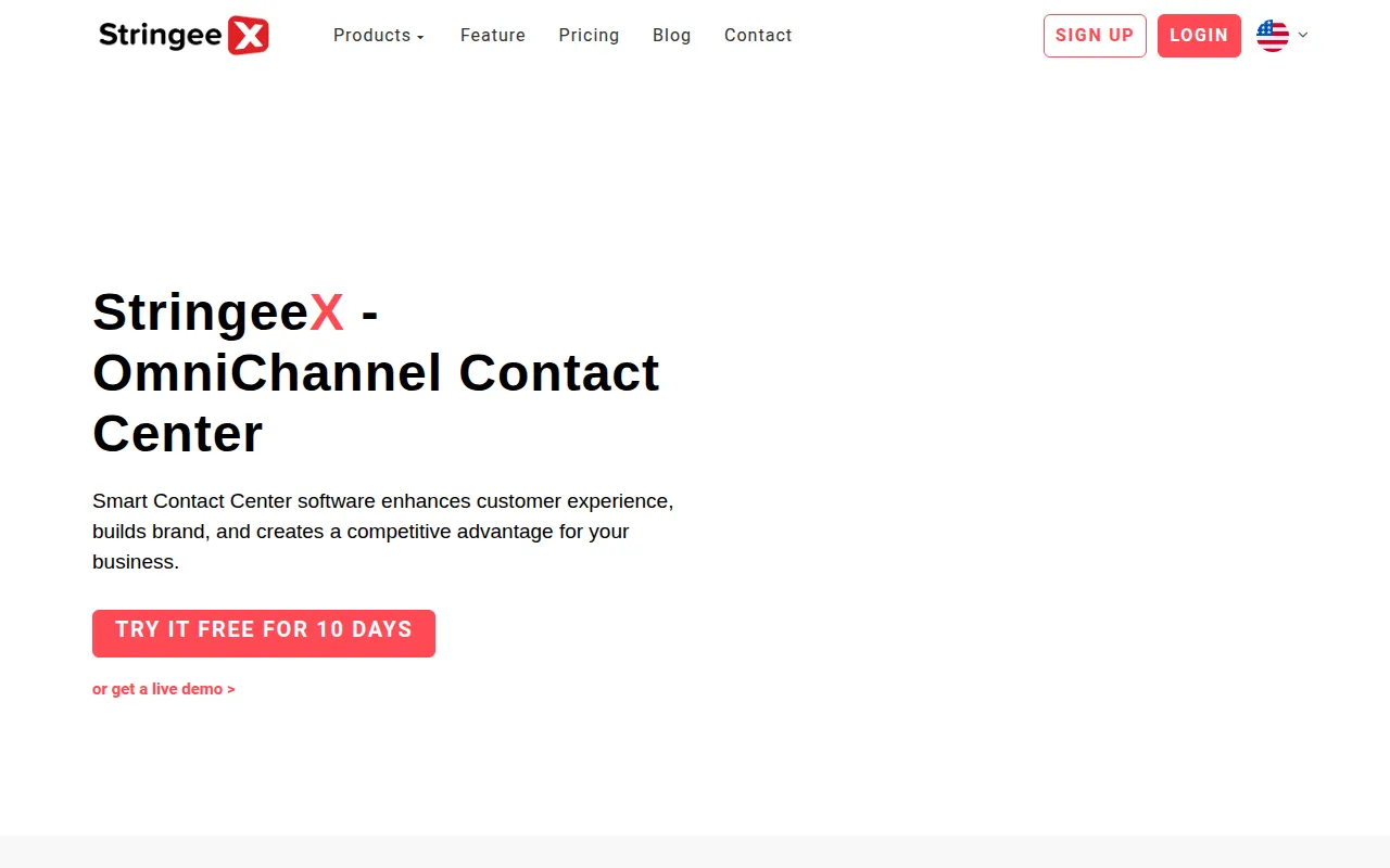 stringeex software interface screenshot