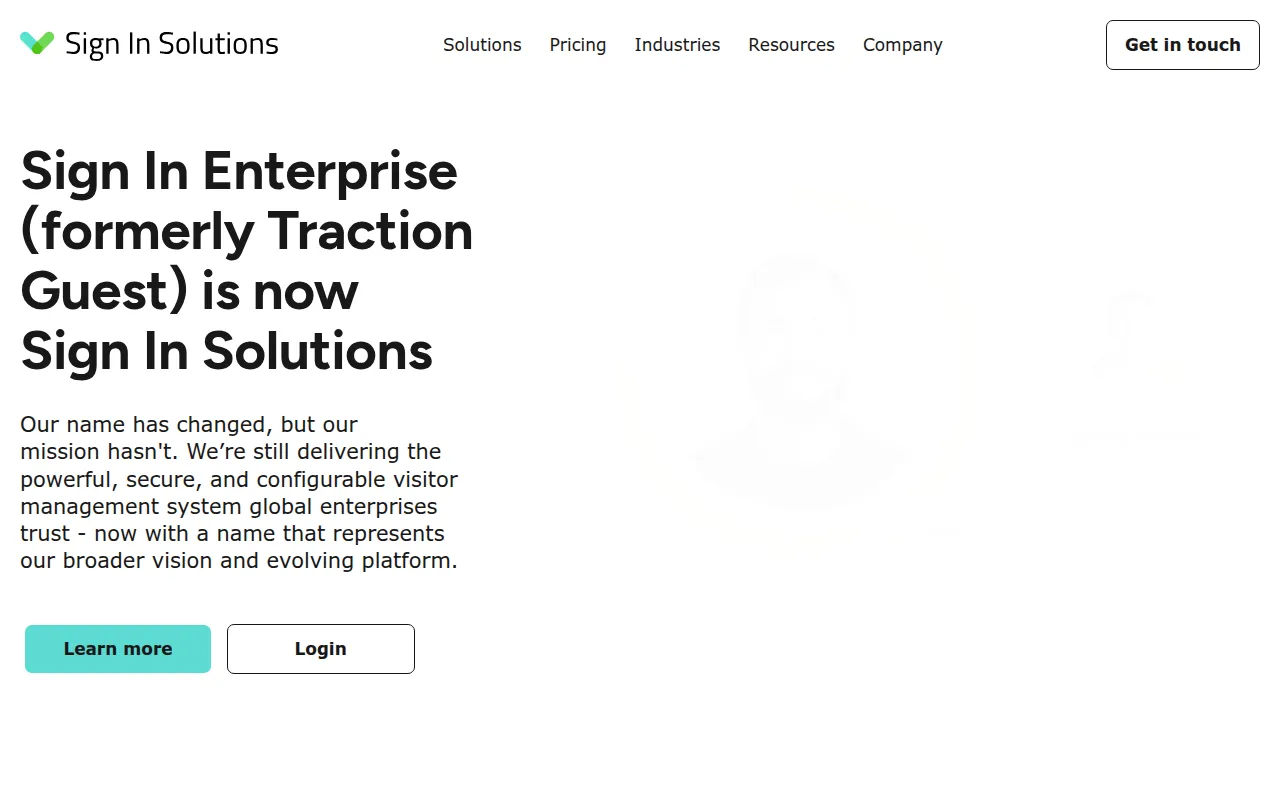 traction guest software interface screenshot