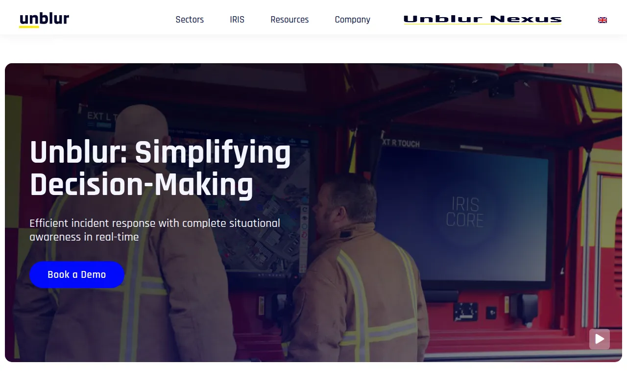 unblur software interface screenshot