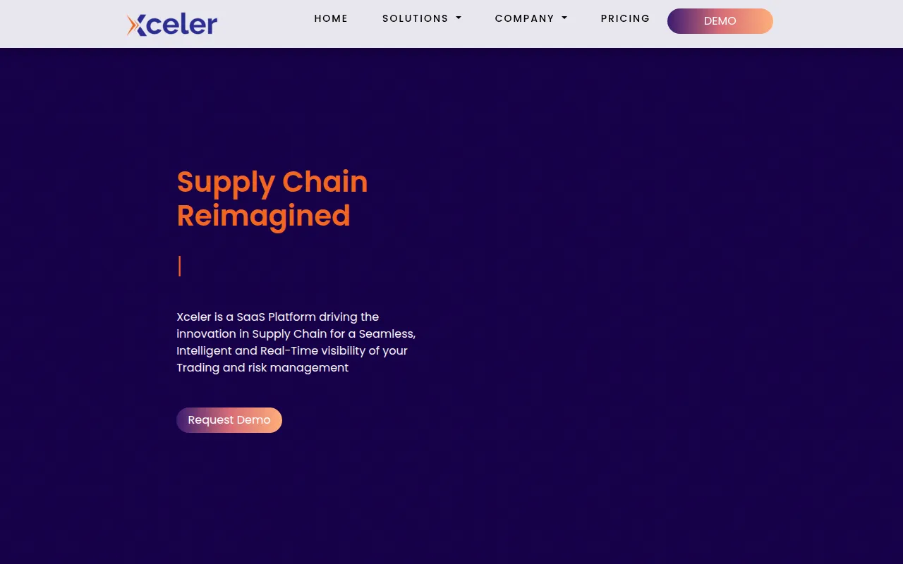 Xceler software interface screenshot